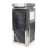 Luxury Recycling Bin with Marble Finish Panels