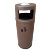 Outdoor Metal Litter Bin for Entrances