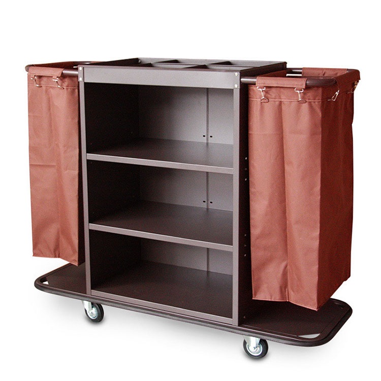 Housekeeping Cart Accessories Checklist: Bag Frames, Trays, Shelves, and Tool Holders