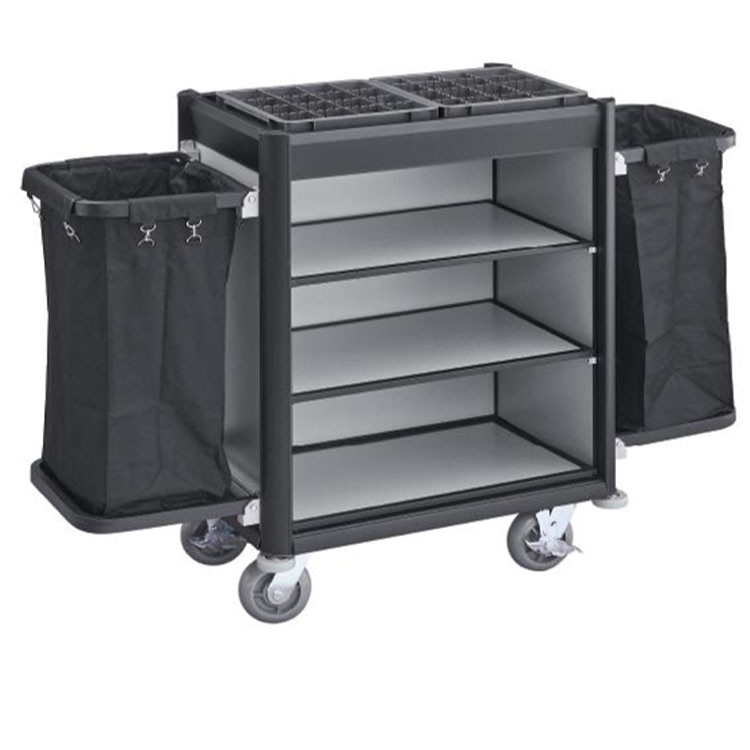 Housekeeping Cart Materials Compared: Steel, Aluminum, or Engineered Plastic?