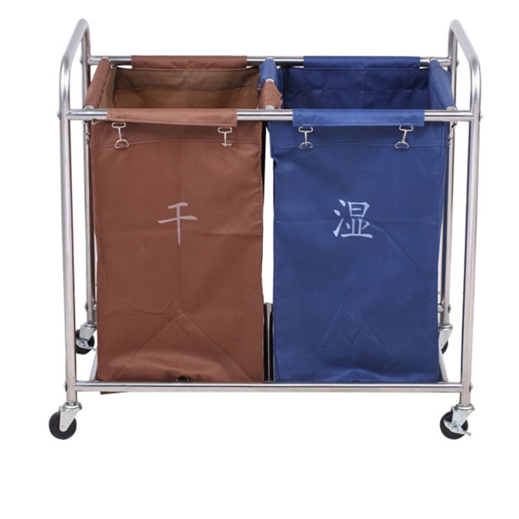 How Laundry Sorting Carts Reduce Double Handling in Hotels